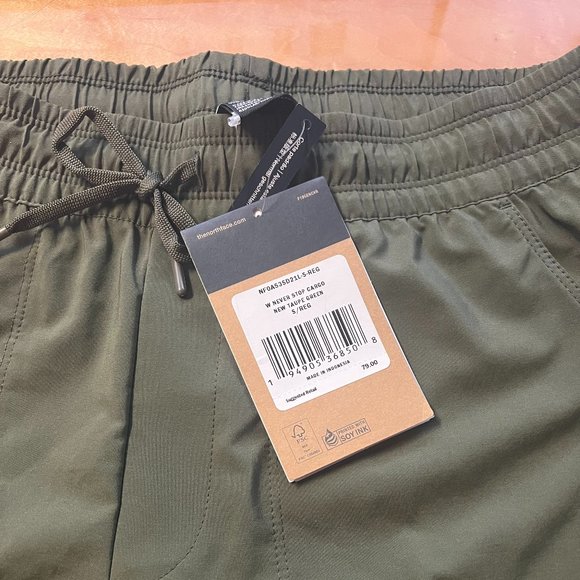 NWT! The North Face Women's Never Stop Wearing Cargo Pants (REG/Small-NEW TAUPE) - Picture 6 of 7